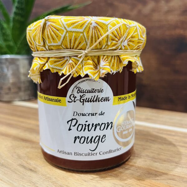 Image d'une confiture au poivron rouge